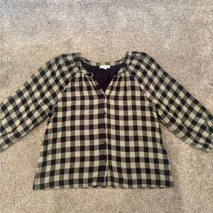 Beachlunchlounge Checkered Blouse